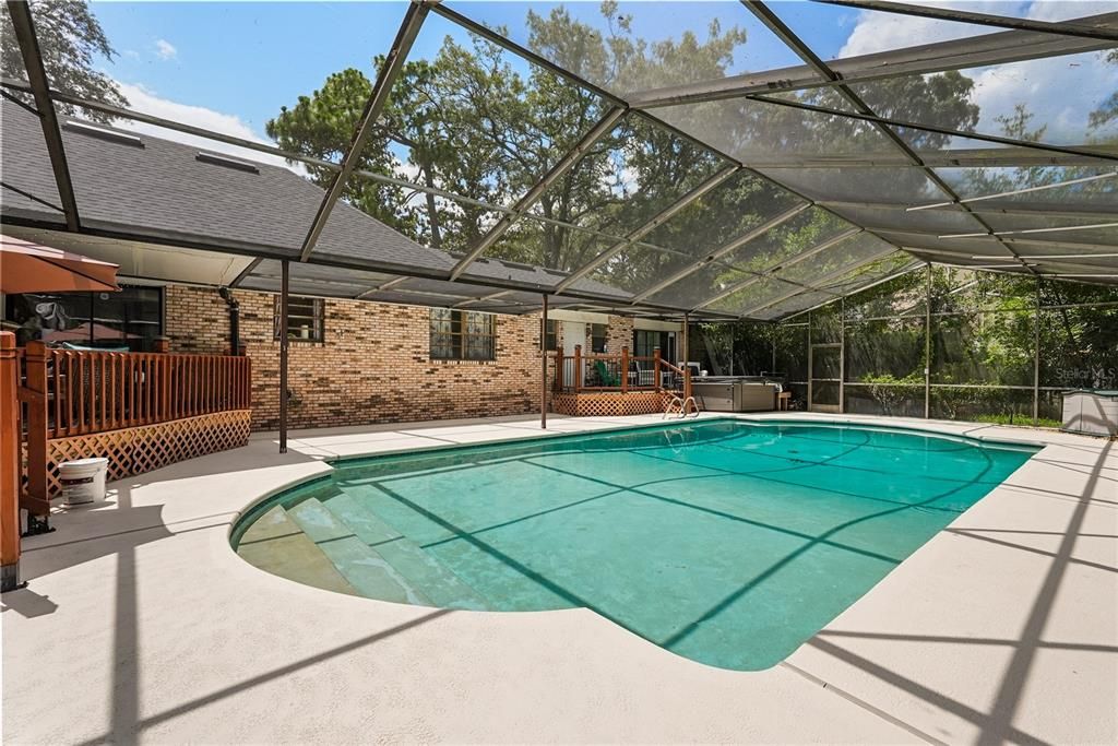 Glass Ceilings, Interior, Pool, Stone Walls, Sun Room
