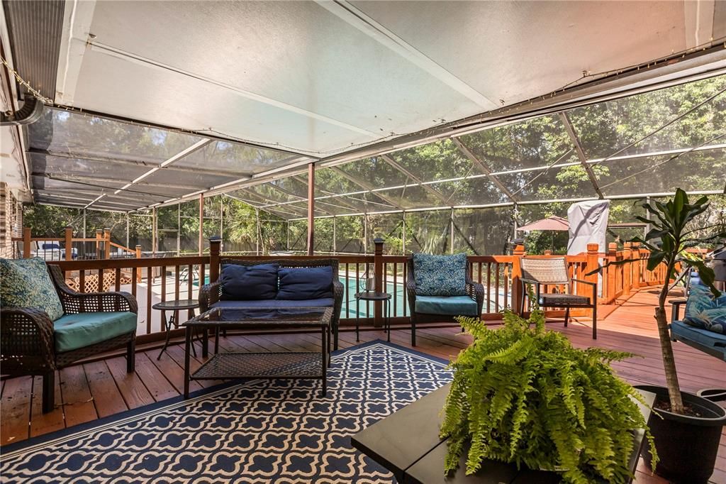 Interior, Sun Room, Wood Texture Flooring