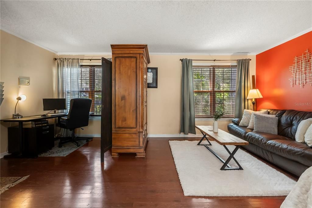 Home Office, Interior, Living room, Wood Texture Flooring