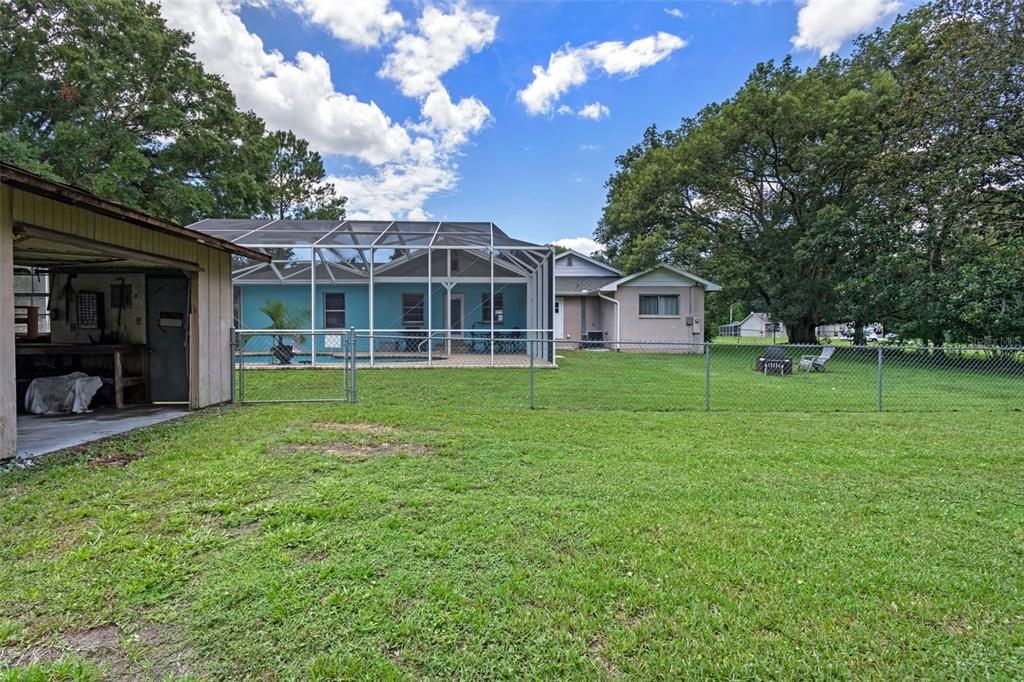 Backyard, Exterior