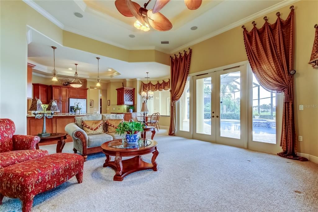 Chandelier, Interior, Kitchen, Living room, Pendant Lights, Recessed Lighting