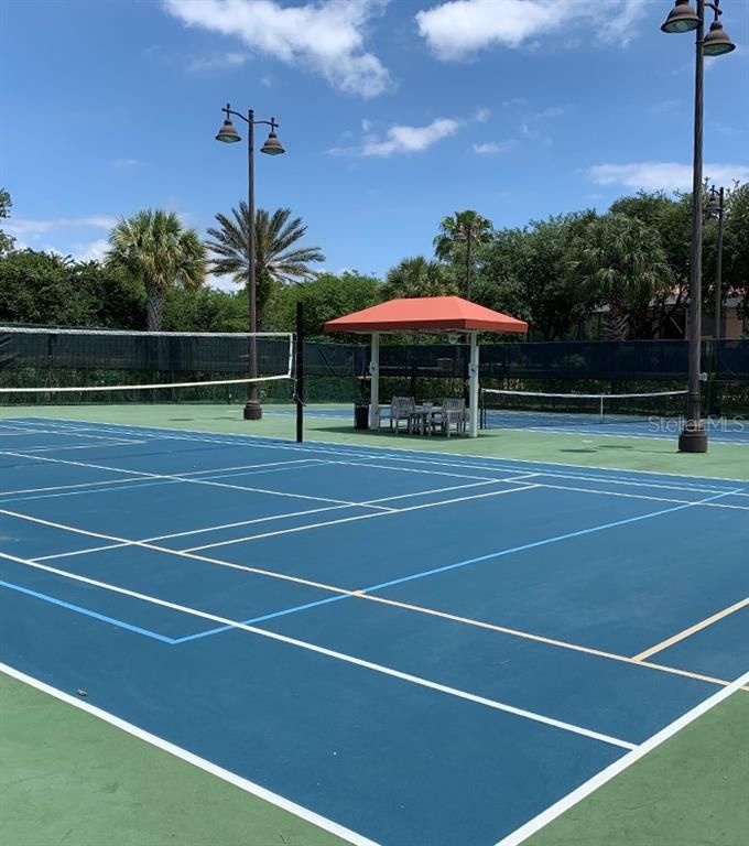 Exterior, Tennis Courts
