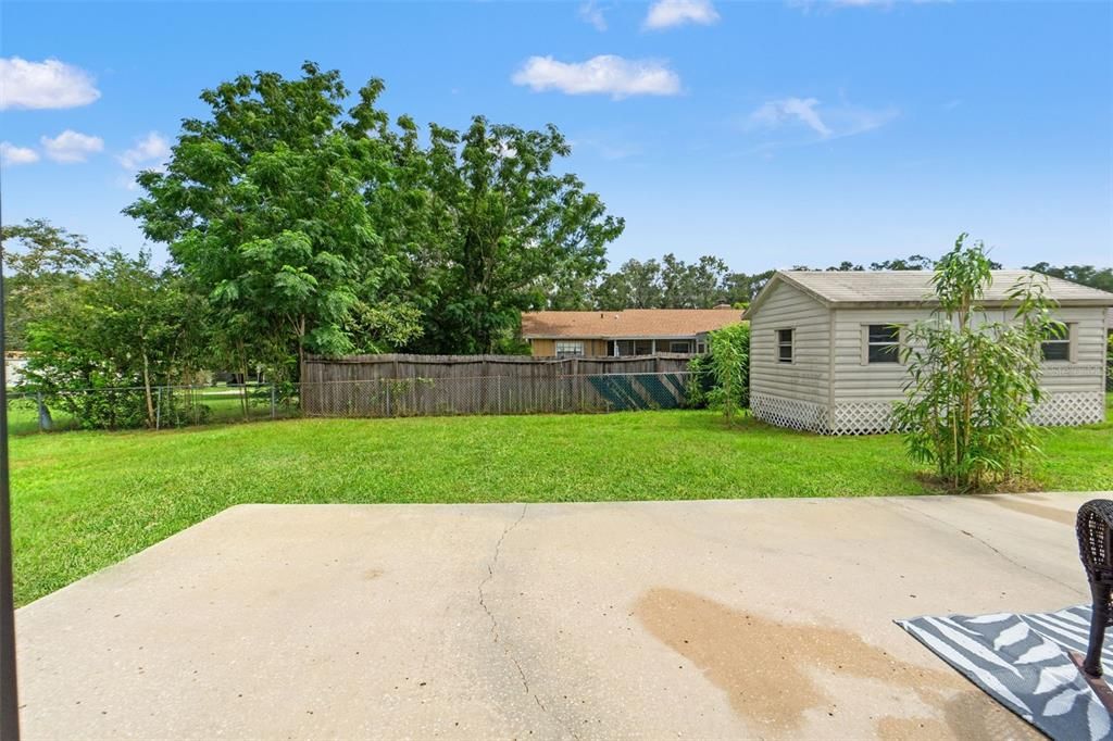 Backyard, Exterior