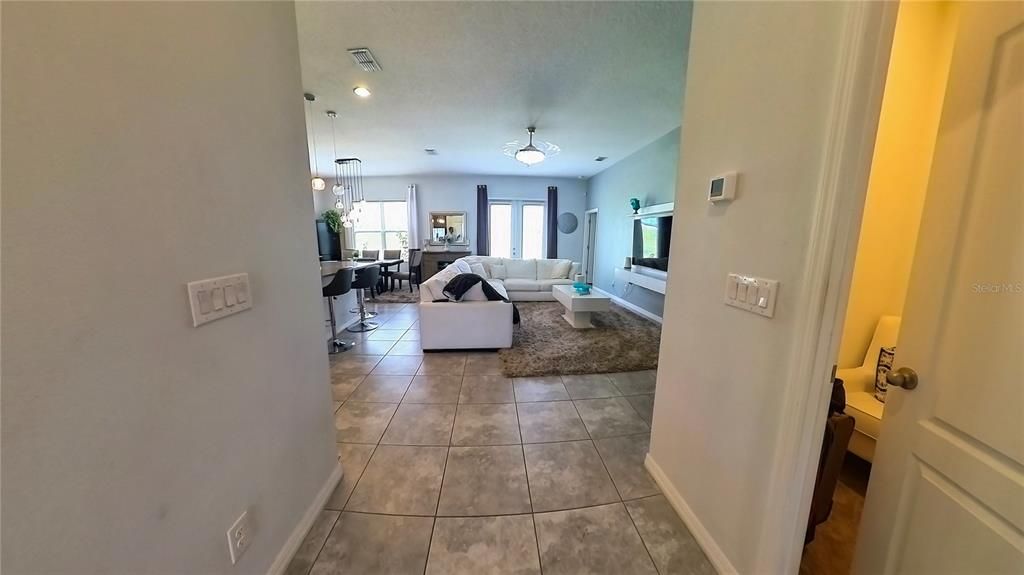 Interior, Living room, Pendant Lights, Recessed Lighting