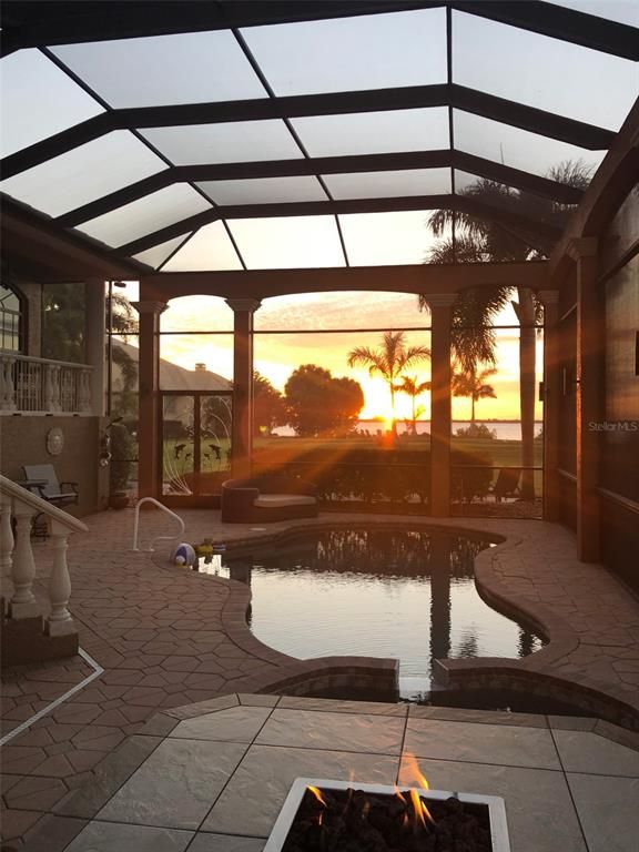 Glass Ceilings, Interior, Pool, Sun Room