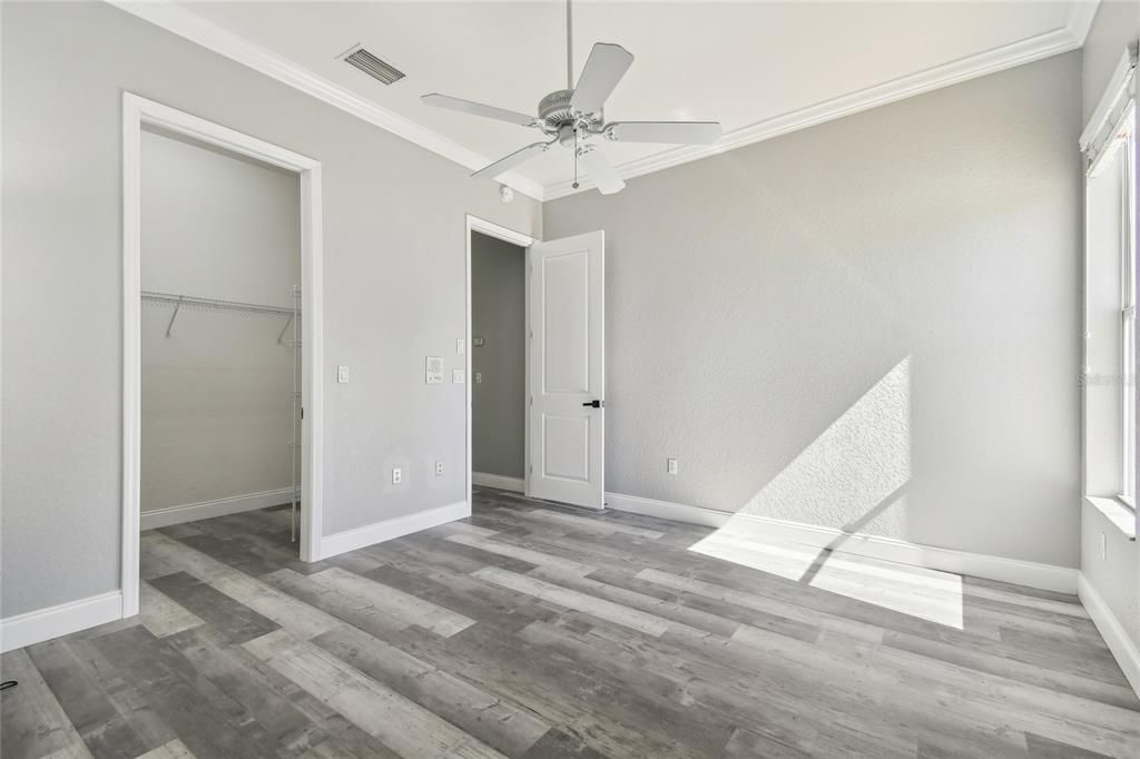 Empty room, Interior, Walk-in Closets, Wood Texture Flooring