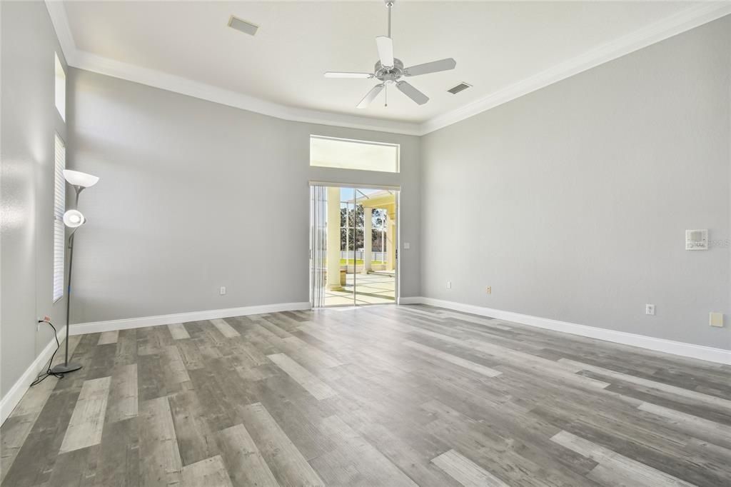 Empty room, Interior, Wood Texture Flooring