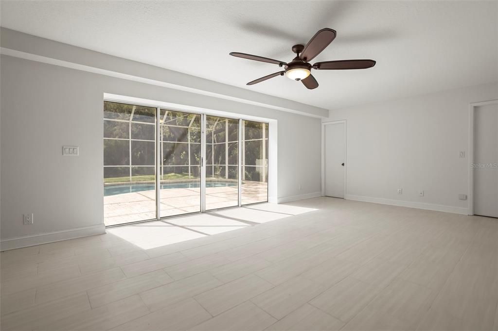 Empty room, Interior, Wood Texture Flooring