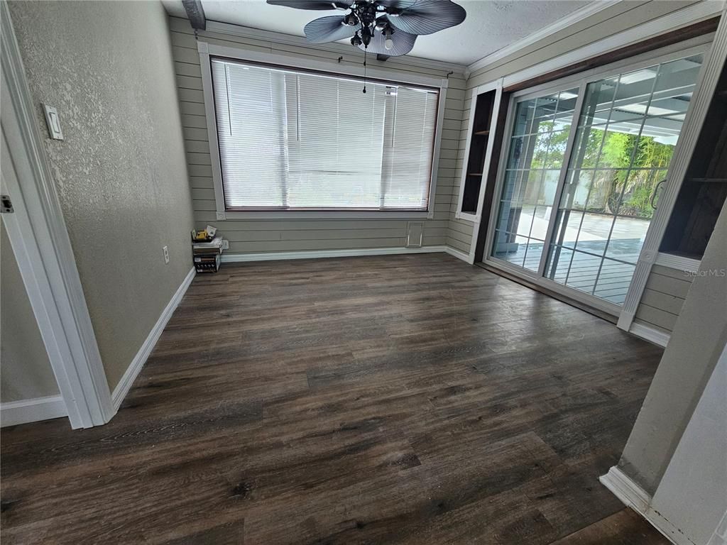 Empty room, Interior, Wood Texture Flooring