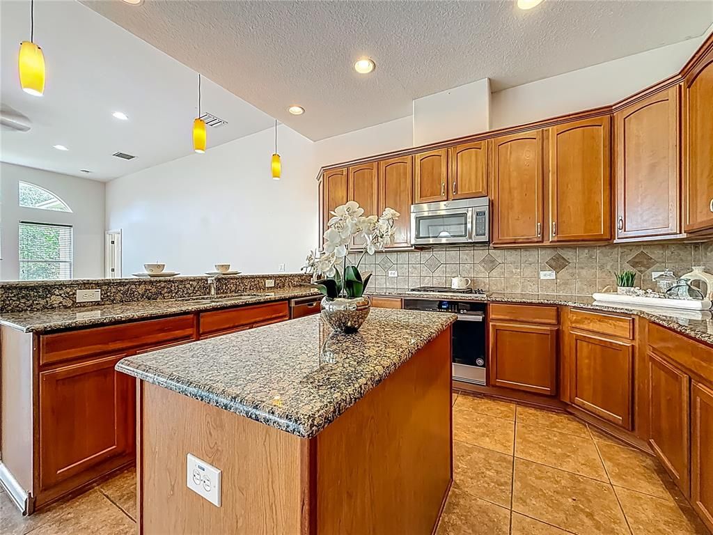 Interior, Kitchen, Pendant Lights, Recessed Lighting