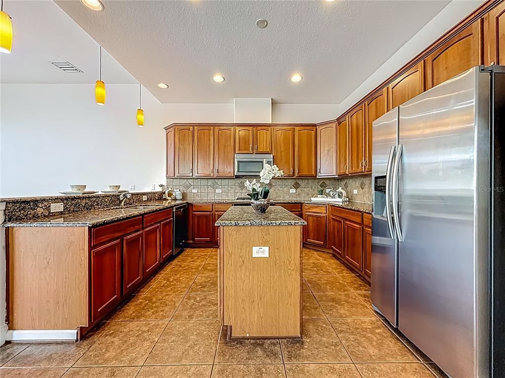 Interior, Kitchen, Pendant Lights, Recessed Lighting