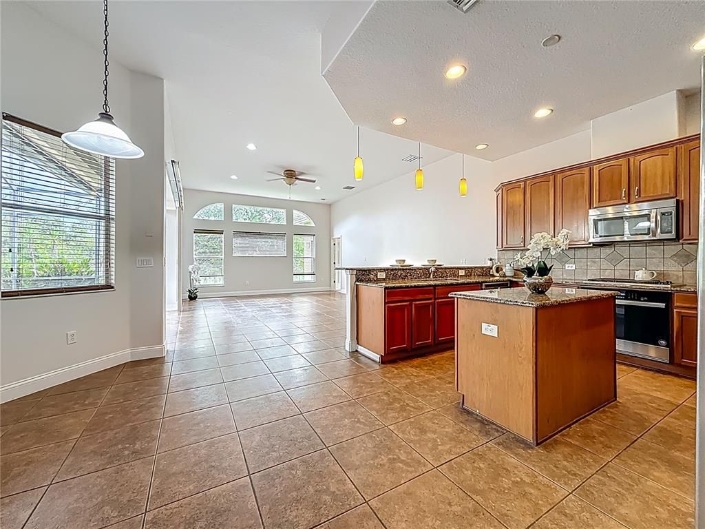 Interior, Kitchen, Pendant Lights, Recessed Lighting