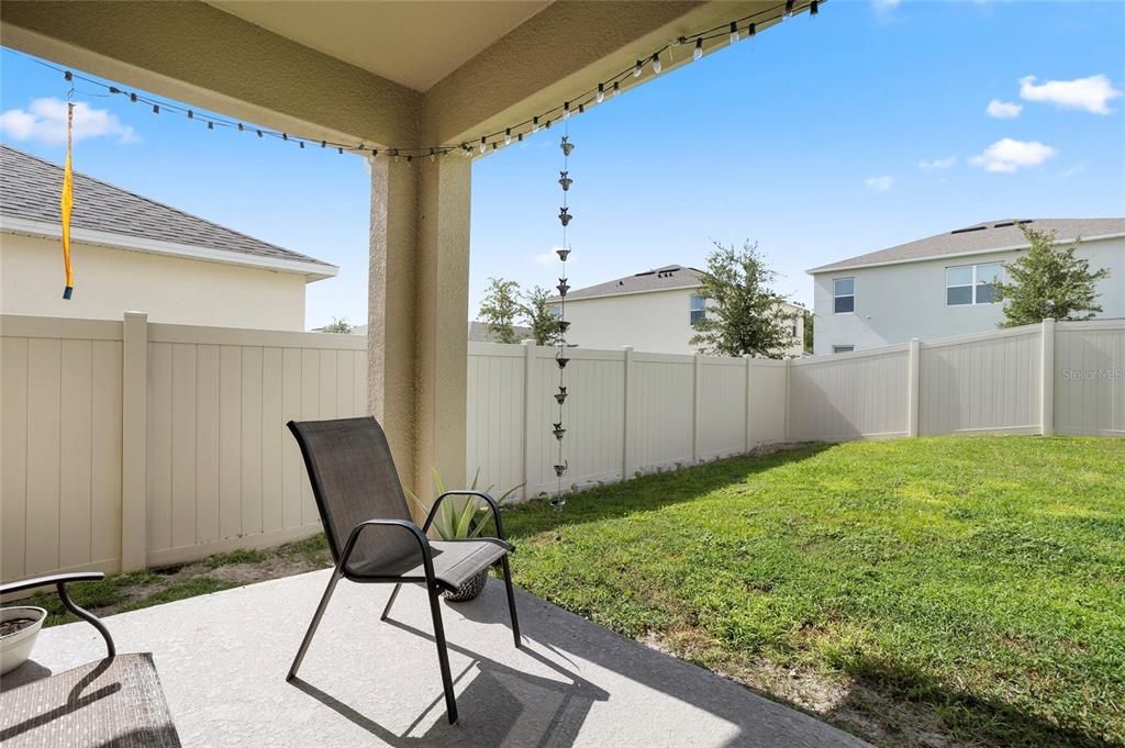 Backyard, Exterior
