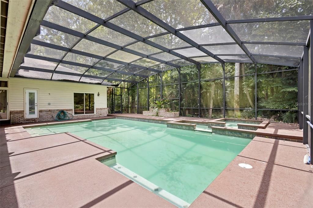Glass Ceilings, Interior, Pool, Sun Room