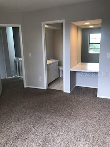 Bathroom, Empty room, Interior, Recessed Lighting