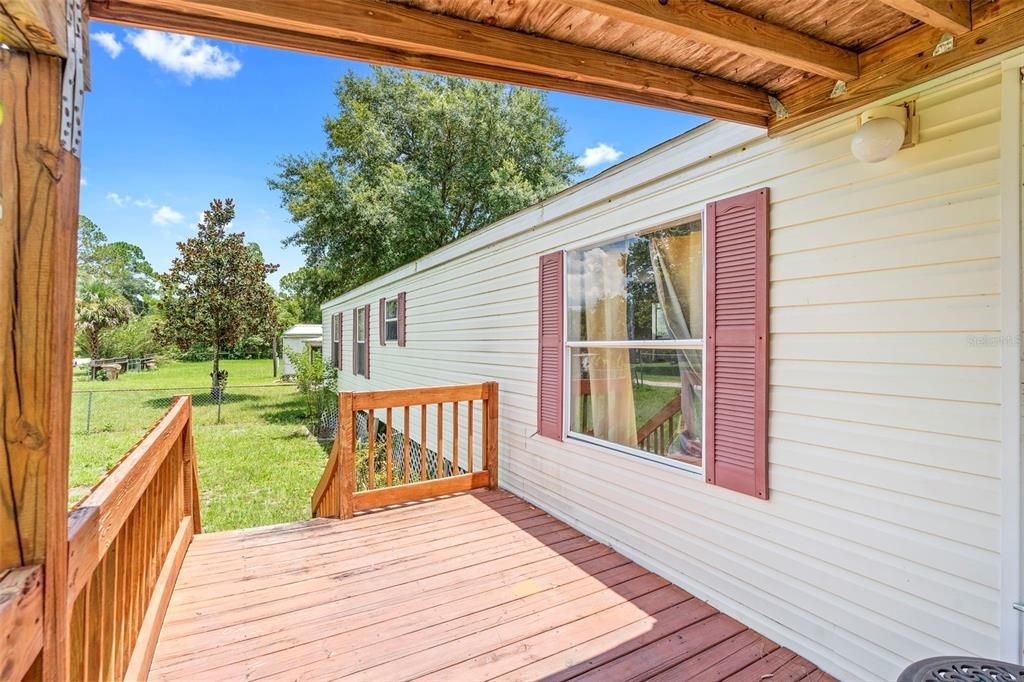 Backyard, Exterior