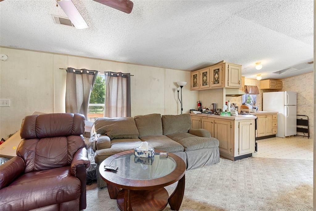 Interior, Kitchen, Living room