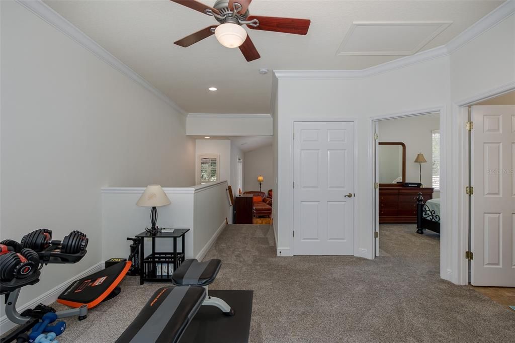 Fitness Equipment, Interior, Recessed Lighting