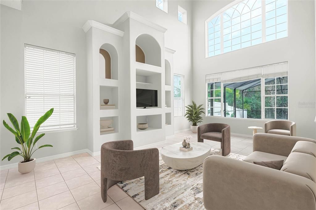 Interior, Living room