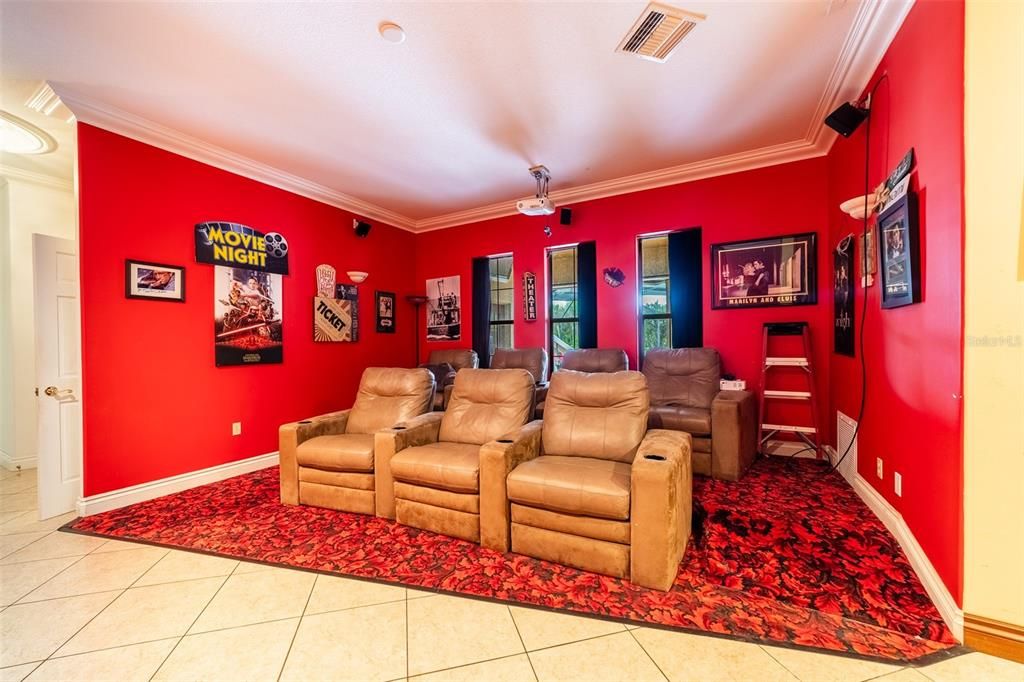 Home Theatre Room, Interior, Theatre Room