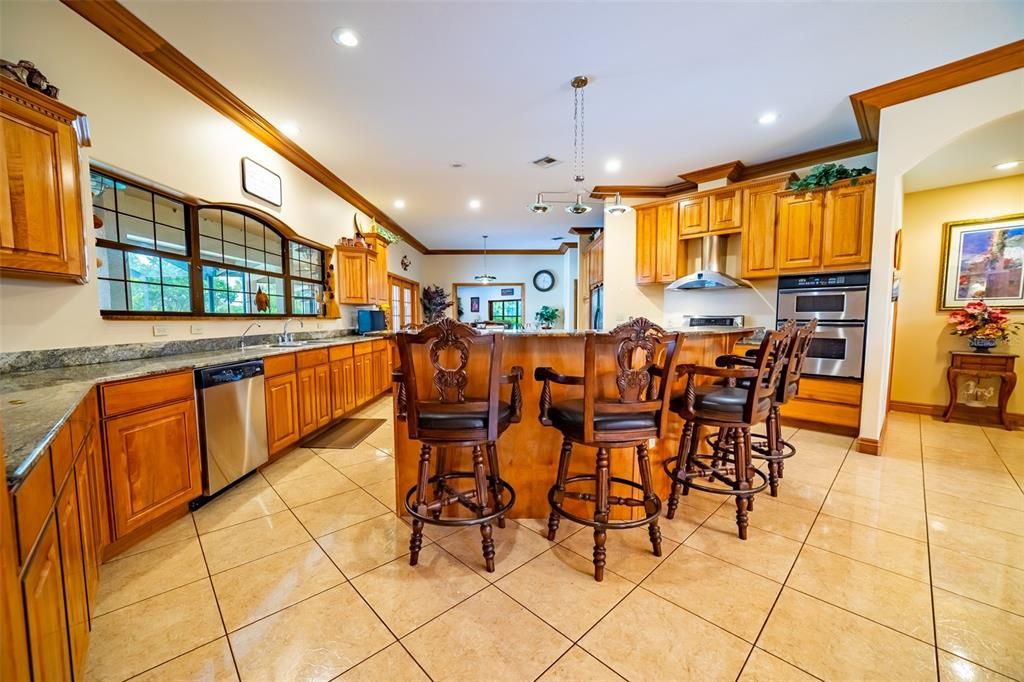 Interior, Kitchen, Pendant Lights, Recessed Lighting