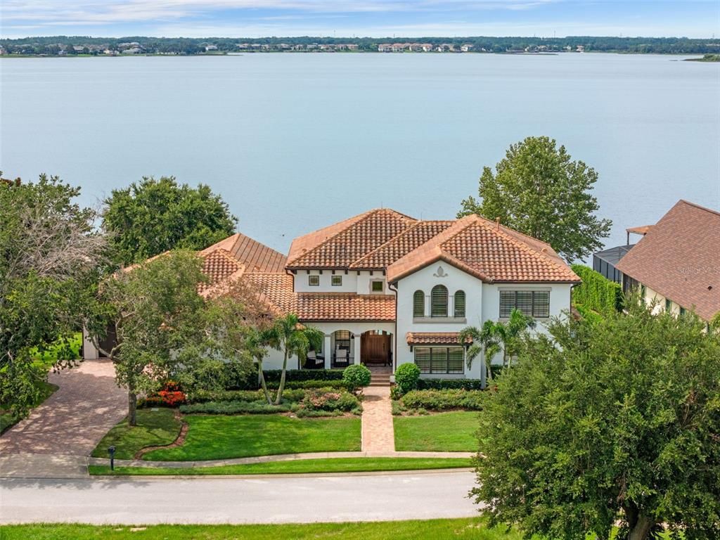 Backyard, Exterior, Facade, Mediterranean