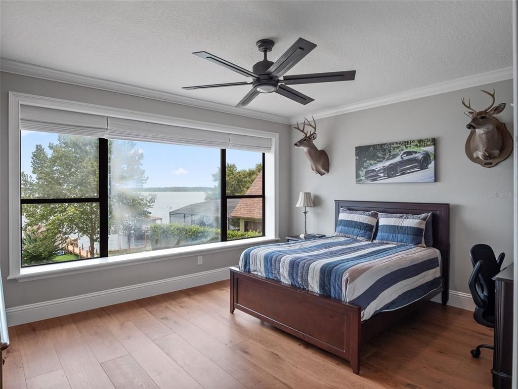 Bedroom, Interior, Water, Wood Texture Flooring