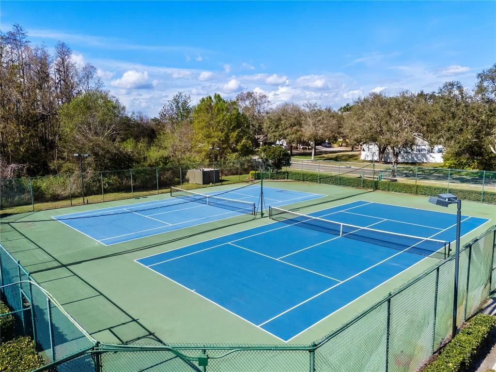 Exterior, Tennis Courts