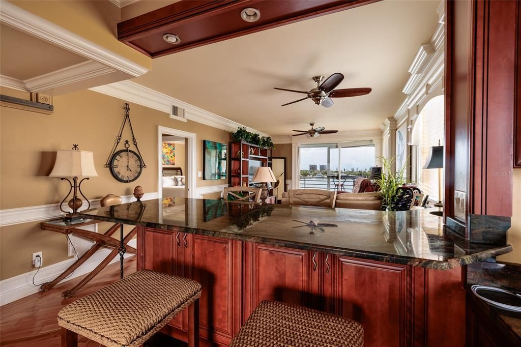 Interior, Recessed Lighting, Wood Texture Flooring