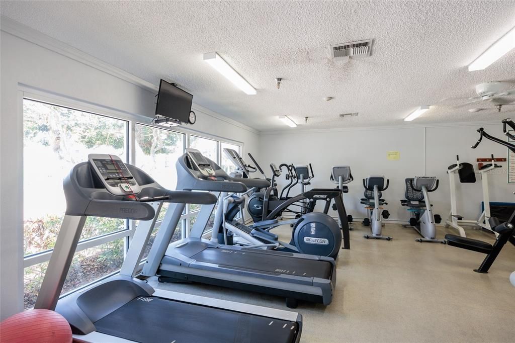 Fitness Equipment, Gym, Interior