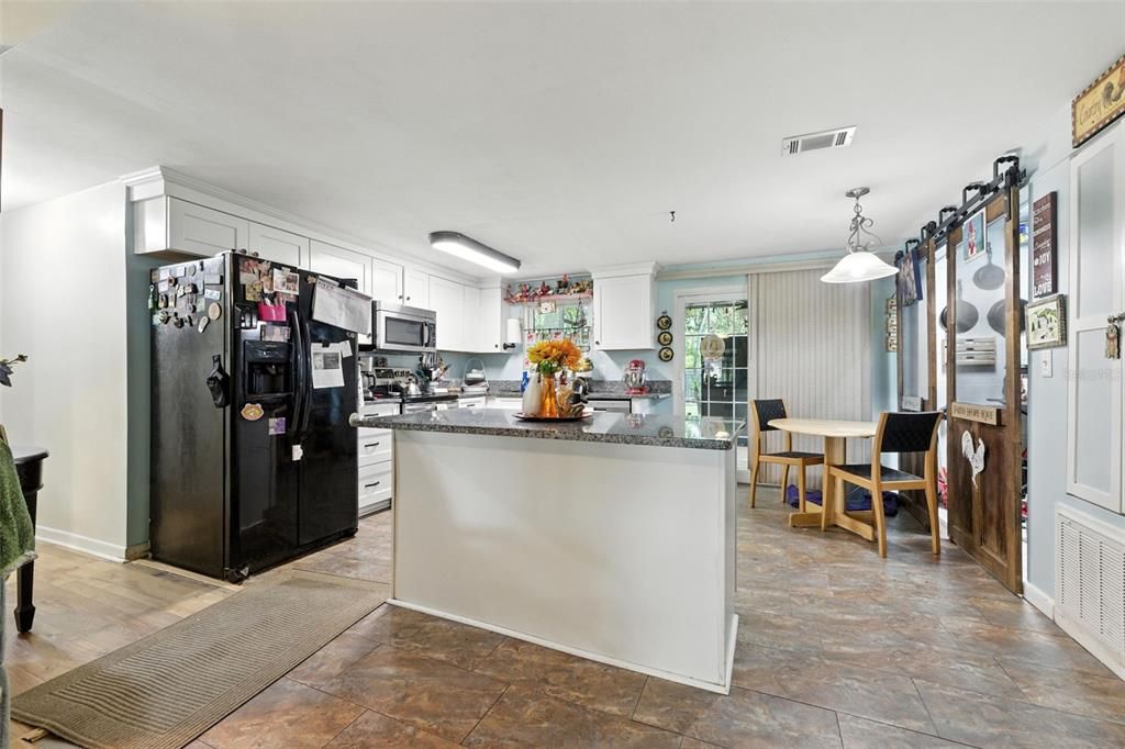 Interior, Kitchen, Pendant Lights, Stainless Steel Appliances