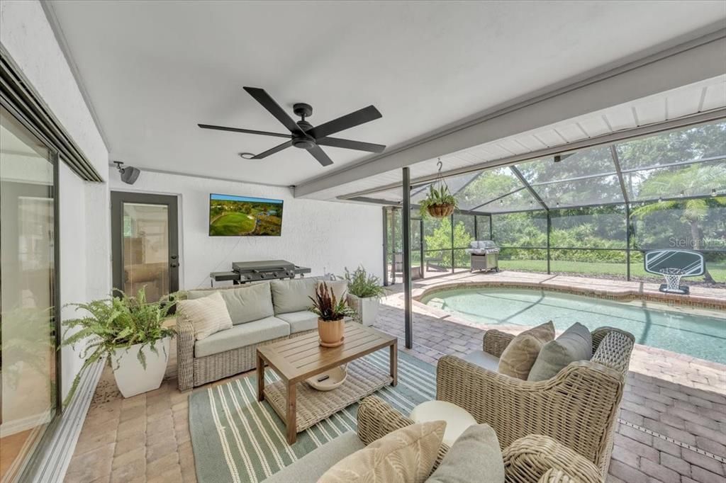 Glass Ceilings, Interior, Living room, Pool, Sun Room