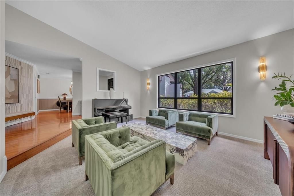 Interior, Living room, Piano