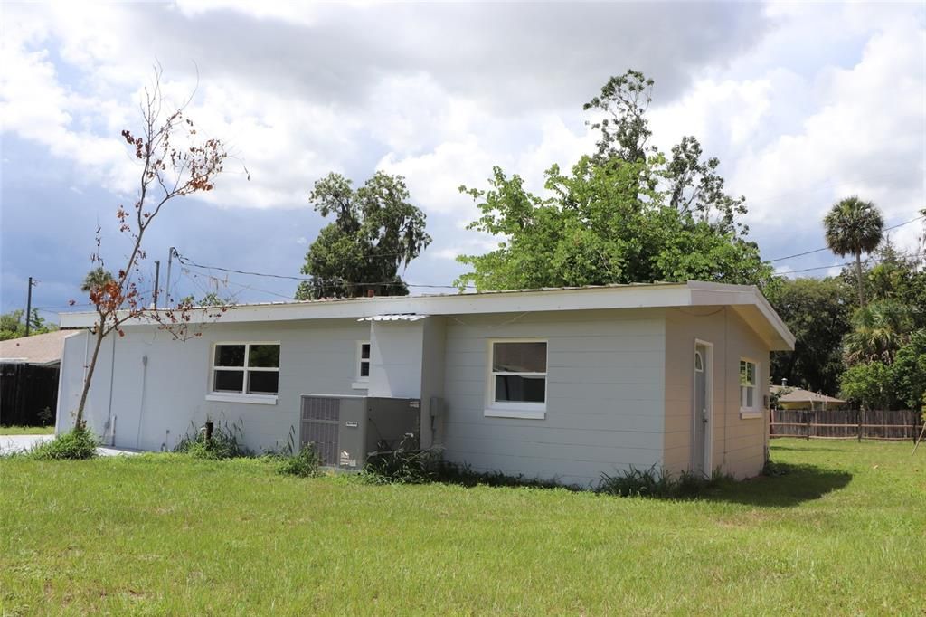 Backyard, Exterior