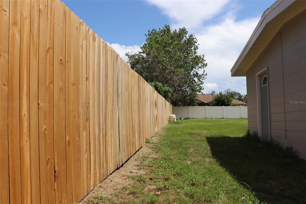 Backyard, Exterior
