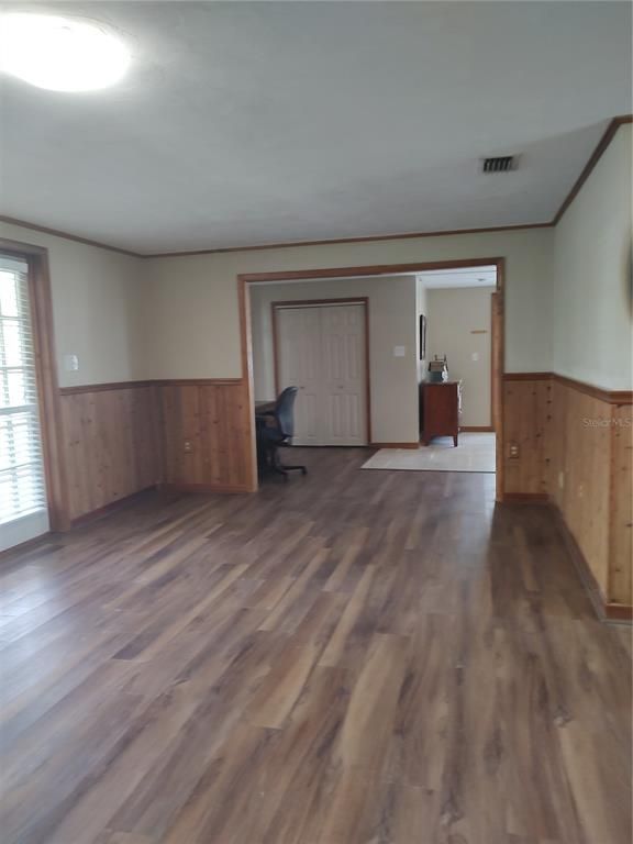 Empty room, Interior, Wood Texture Flooring