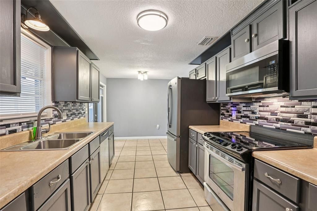 Interior, Kitchen, Stainless Steel Appliances