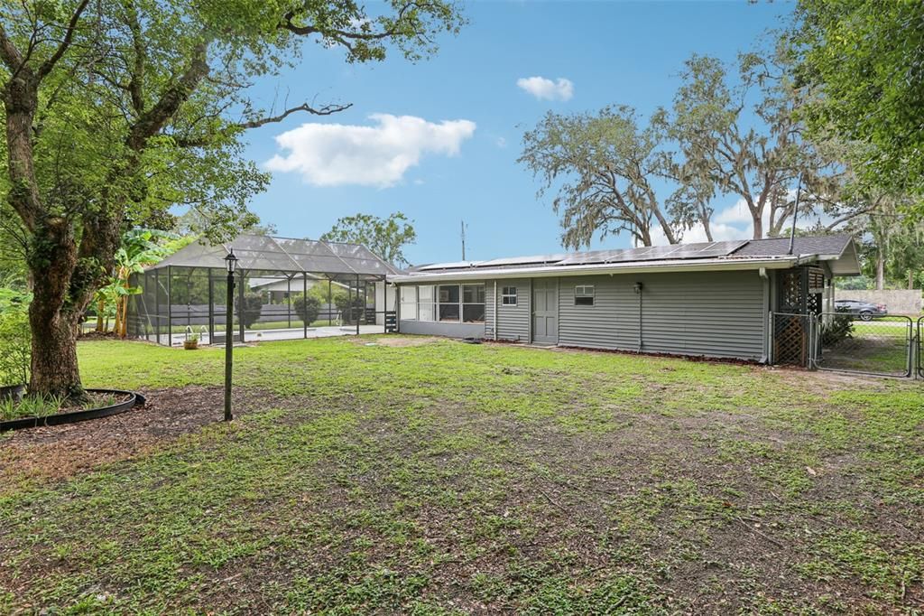 Backyard, Exterior