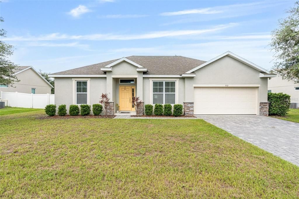 Attached, Backyard, Exterior, Facade, Ranch