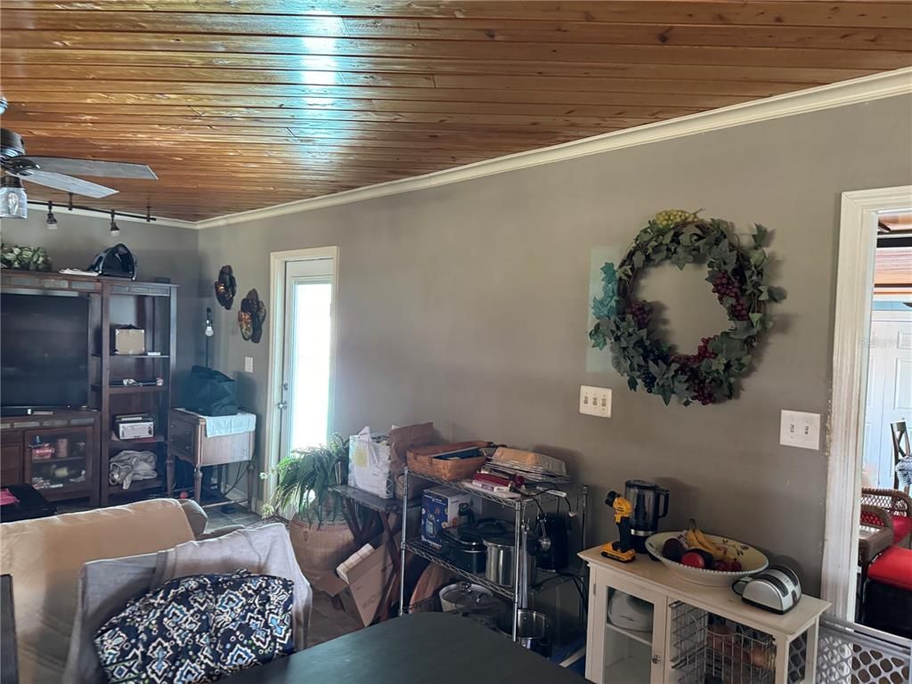 Interior, Living room, Wooden Ceilings