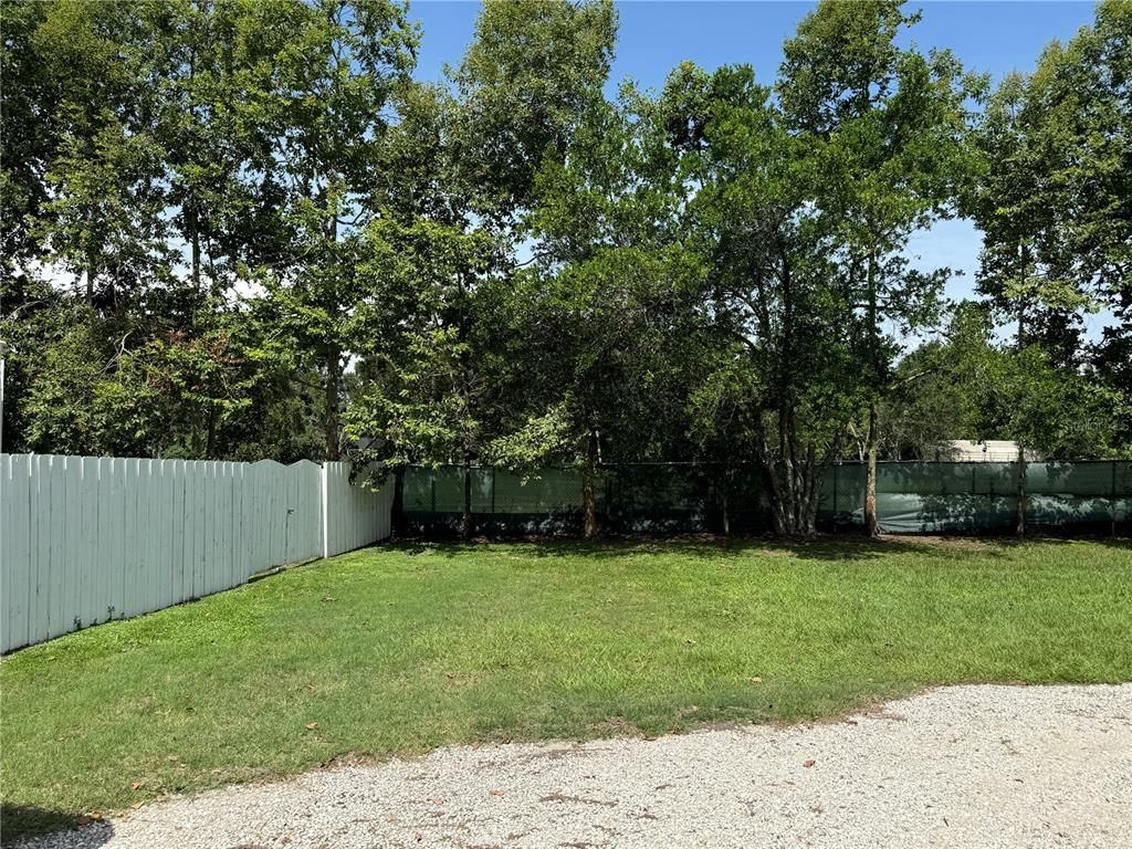 Backyard, Exterior