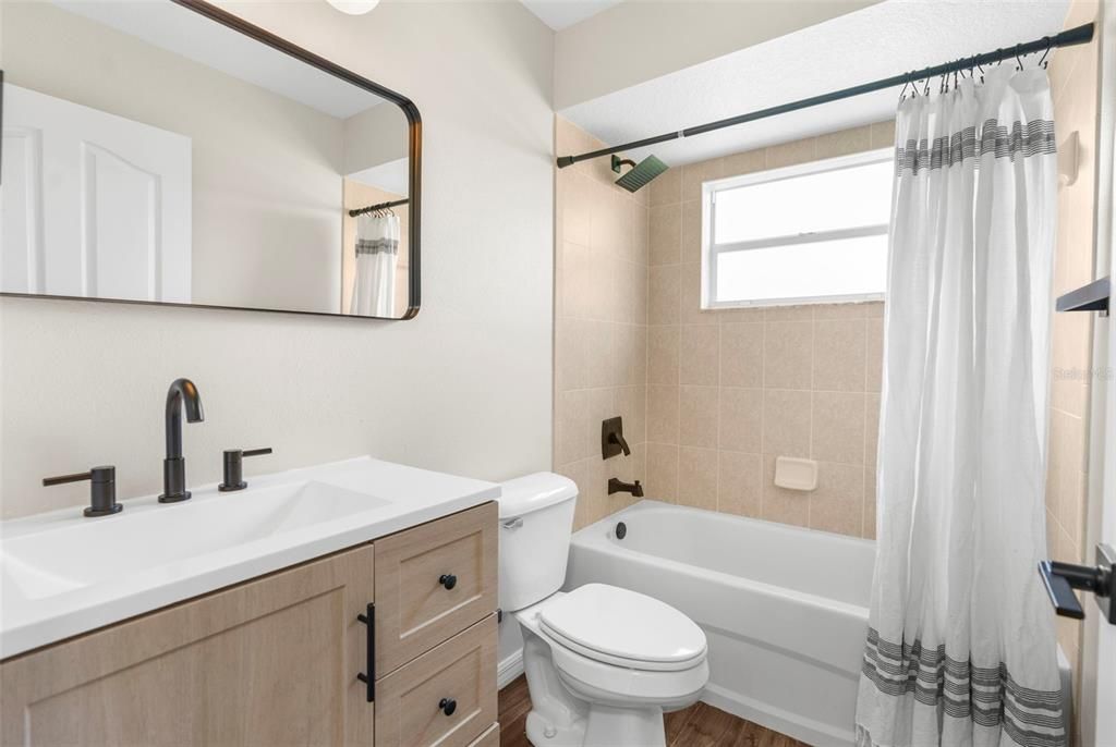 Bathroom, Interior, Wood Texture Flooring