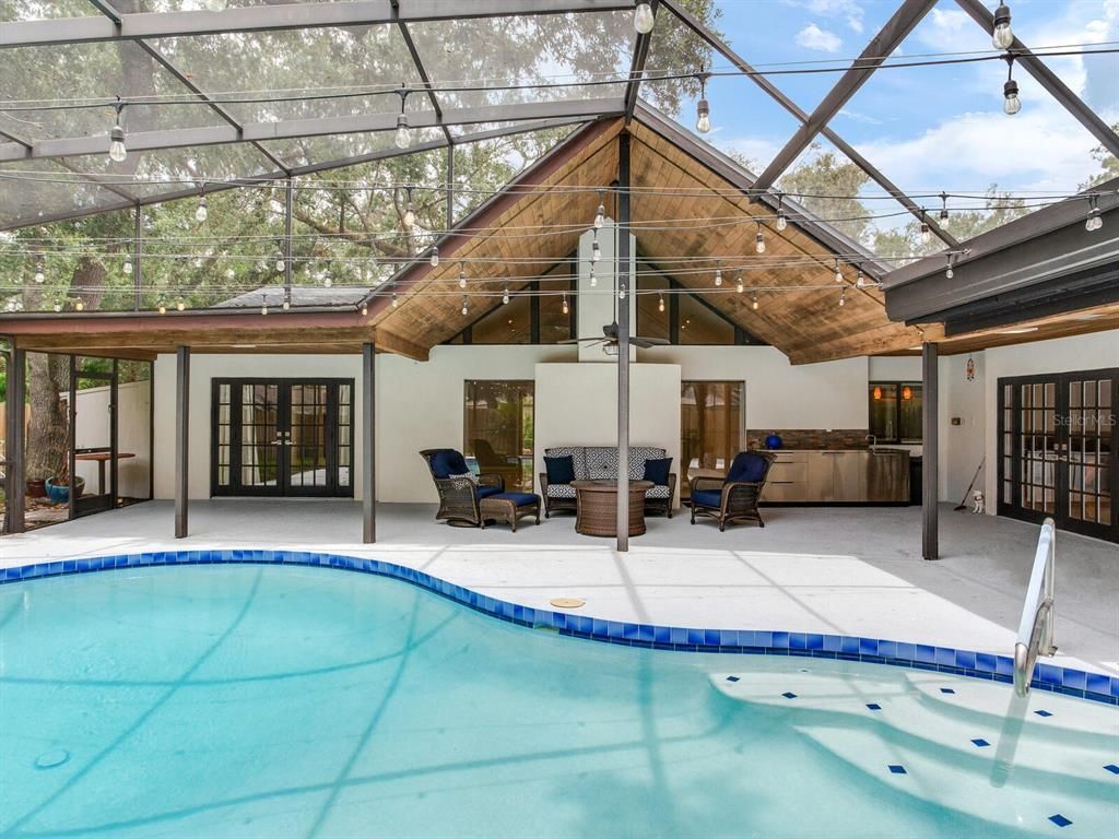Glass Ceilings, Interior, Pool, Sun Room