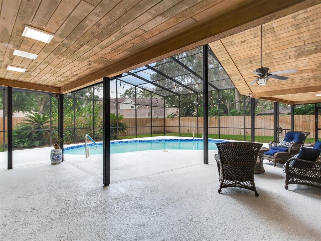 Glass Ceilings, Interior, Pool, Sun Room, Wooden Ceilings