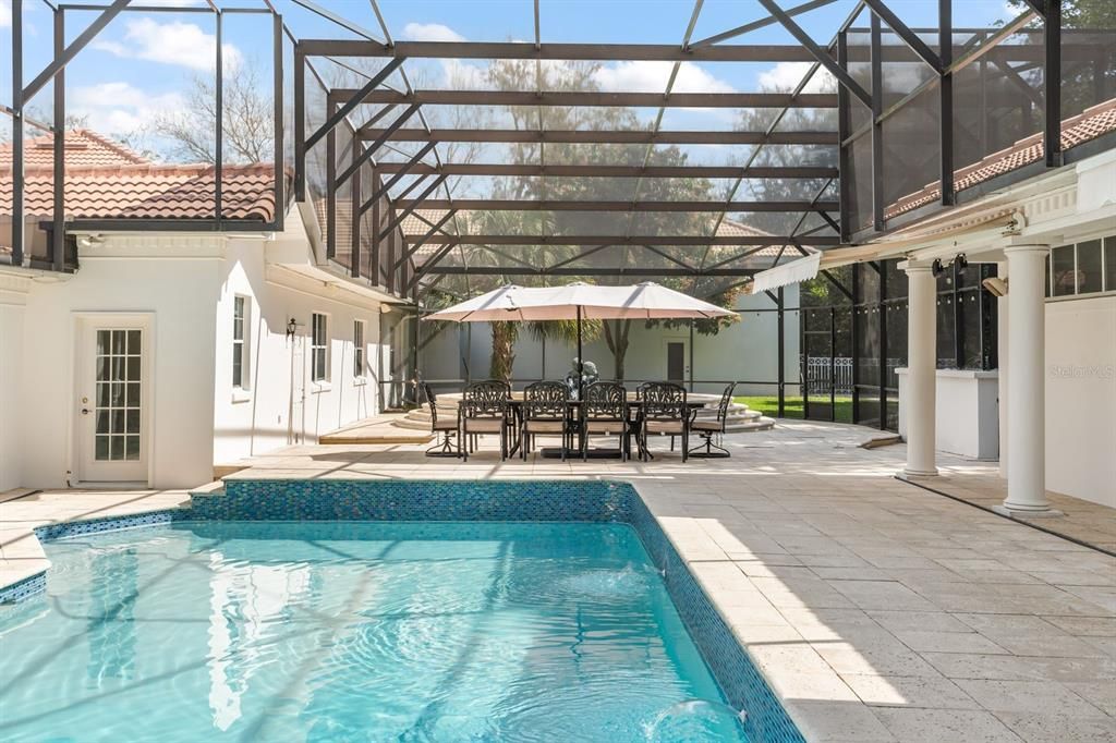 Glass Ceilings, Interior, Pool, Sun Room
