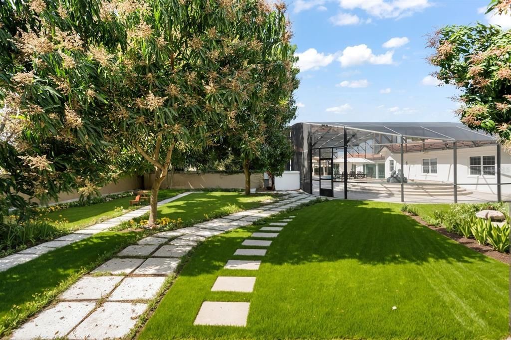 Backyard, Exterior