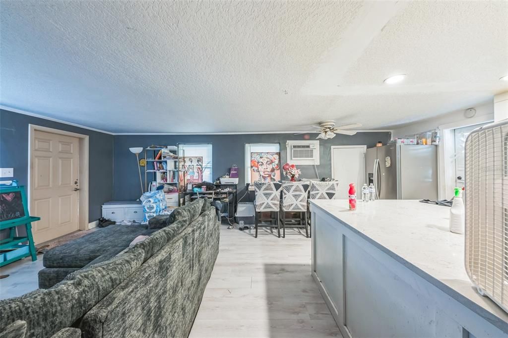 Dining room, Interior, Living room, Recessed Lighting