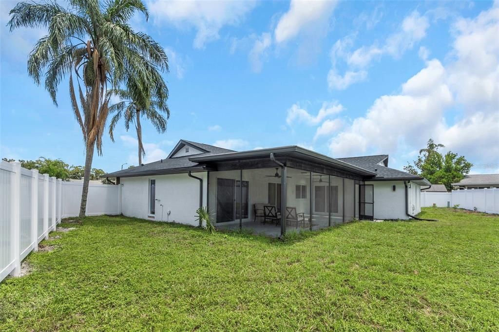 Backyard, Exterior