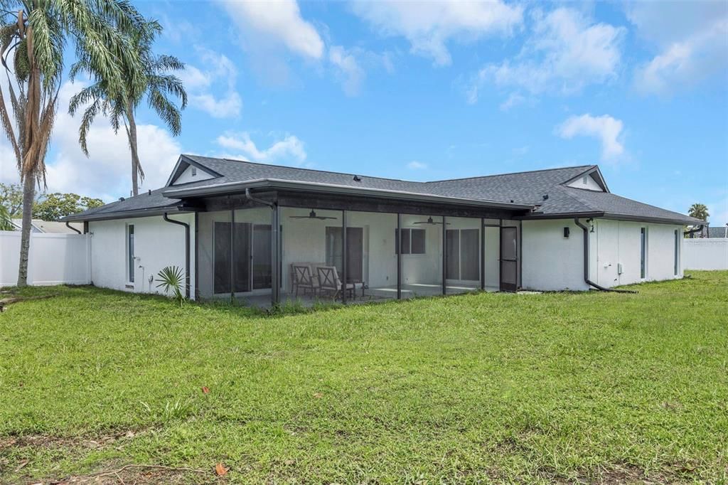 Backyard, Exterior