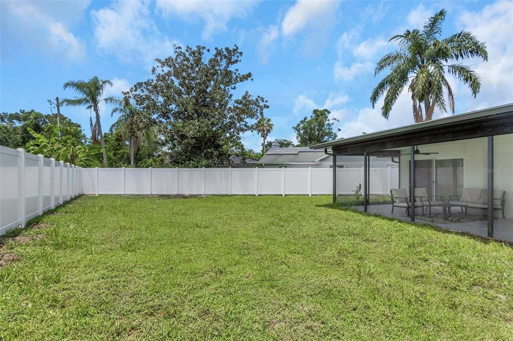 Backyard, Exterior
